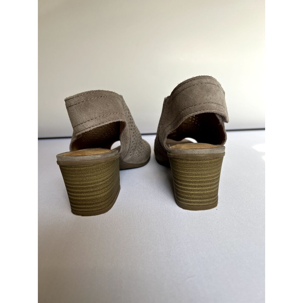 Sonoma Goods Vitalize Ortholite Open Toe Sandals Gray Ladies 9M Boho - Picture 6 of 7